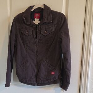 Dickies Chocolate Brown Casual Work Jacket